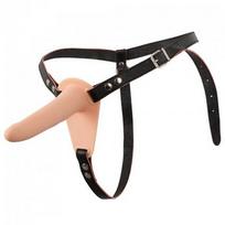 Vibruojantis Strap-On Soft Touch