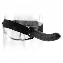 Fetish Hollow Strap-On vyrams (juodas)
