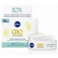 NIVEA Q10 Power Anti-Wrinkle Moisturizing  dieninis veido kremas mišriai odai - 50 ml.