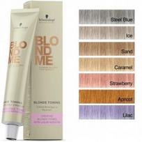Schwarzkopf Professional BlondMe Toning profesionalūs plaukų dažai 60 ml. - ICE-IRISE