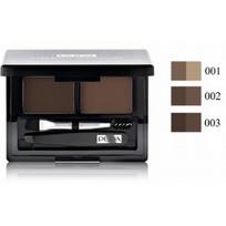 Pupa Eyebrow Design rinkinys antakiams  (antakių šešėliai + vaškas) - 002 Brown