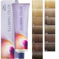 wella illumina - Wella Professionals Illumina profesionalūs plaukų dažai 60 ml. -  7/81 - Medium Pearl Ash Blonde - 1 nuotrauka