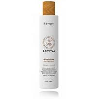Kemon Actyva Disciplina Silkiness and Control šampūnas sunkiai valdomiems plaukams - 1000 ml.
