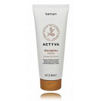 Kemon Actyva Disciplina Silkness and Control kaukė sunkiai valdomiems plaukams - 1000 ml.