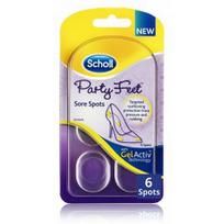 Scholl Gel Activ Party Feet Sore Spots gelinės pagalvėlės jautrioms pėdų vietoms - 1 vnt.