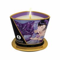 Masažo aliejus-žvakė "Shunga Egzotiški vaisiai" (170 ml)