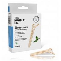 The Humble Co. Dental Floss Picks Mint tarpdančių siūlas - 50 vnt.