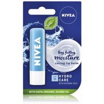 Nivea Hydro Care Caring SPF15 lūpų balzamas - 4.8 g.