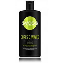 Syoss Curls & Waves šampūnas banguotiems ir garbanotiems plaukams - 440 ml.