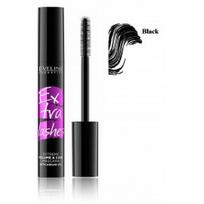 Eveline Extra Lashes Extreme Volume & Care apimties suteikiantis blakstienų tušas 12 ml. - Black