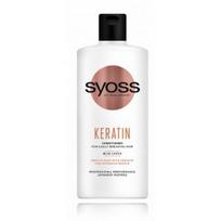 Syoss Keratin kondicionierius silpniems, lūžinėjantiems plaukams - 440 ml.