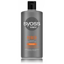 Syoss Power šampūnas vyrams - 440 ml.