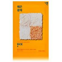 holika holika veido kauke - Holika Holika Pure Essence Mask Sheet Rice drėkinanti lakštinė veido kaukė - 20 ml. - 1 nuotrauka