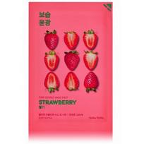 Holika Holika Pure Essence Mask Sheet Strawberry gaivinanti lakštinė veido kaukė - 20 ml.