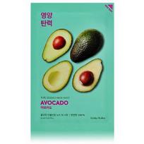 holika holika veido kauke - Holika Holika Pure Essence Mask Sheet Avocado raminanti lakštinė veido kaukė - 20 ml. - 1 nuotrauka