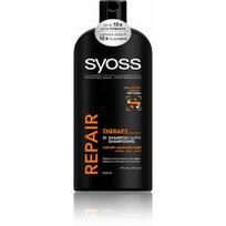 Syoss Repair atkuriamasis šampūnas pažeistiems plaukams - 440 ml.