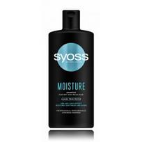 Syoss Moisture šampūnas sausiems ir silpniems plaukams - 440 ml.