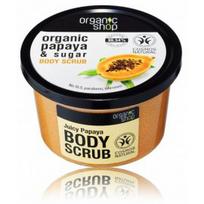 Organic Shop Organic Papaya & Sugar Body Scrub kūno šveitiklis - 250 ml.