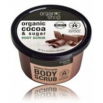 Organic Shop Organic Cocoa & Sugar Body Scrub kūno šveitiklis - 250 ml.