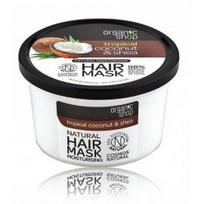 Organic Shop Natural Moisturising Hair Mask Coconut & Shea drėkinamoji plaukų kaukė - 250 ml.