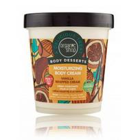 Organic Shop Body Desserts Vanilla Whipped Cream Moisturizing Body Cream kūno kremas - 450 ml.