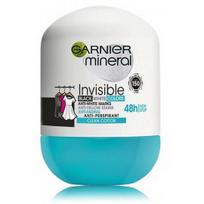 Garnier Mineral Invisible 48h Clean Cotton rutulinis antiperspirantas - 50 ml.