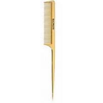 BALMAIN Golden Tail Comb paauksuotos šukos plaukų atskyrimui