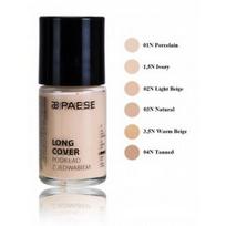 Pirkti Paese Long Cover makiažo pagrindas su šilko baltymais 30 ml. - 03N Natural - Photo 1
