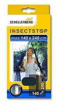Tinklelis nuo vabzdžių Schellenberg Insectstop 20509, juoda, 1400x2400 mm