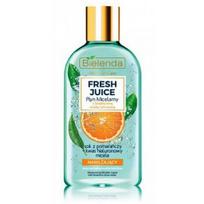 Bielenda FRESH JUICE Moisturizing Micellar Liquid drėkinamasis micelinis vanduo su citrusiniu vandeniu ir apelsinų sultimis - 500 ml.