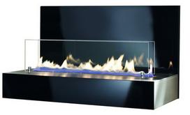 Bio židinys Spartherm Quadra Wall, nerūdijančio plieno, 3,4 kW, 34 m2