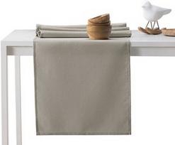 DecoKing Pure HMD Tablecloth Cappuccino 30x100