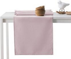 DecoKing Pure HMD Tablecloth PowderPink 30x100