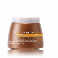 Inebrya Ice Cream Curly Plus kaukė garbanotiems plaukams 500 ml.