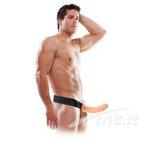 FF Tuščiaviduris Strap-on 20 cm