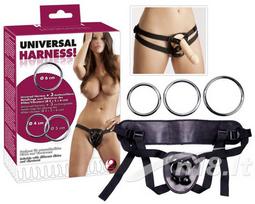 Diržas Strap-on seksui "Leather strap", You2Toys
