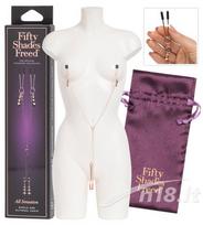 Spaustukai su grandinėle All Sensation Fifty Shades of Grey