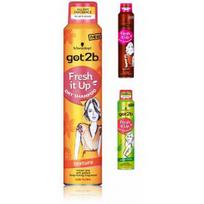 Schwarzkopf got2b Fresh it Up sausas šampūnas - Extra Fresh (Lemon Scent)