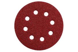 Prikimbančių šlifavimo lakštų Metabo rinkinys, 125 mm P 60, med.+met., SXE (631227000), 5 vnt.