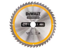 DeWalt DT1957QZ, 250x30 mm, 48T