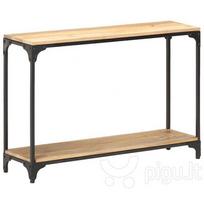Konsolinis staliukas, 110x30x75 cm, rudas