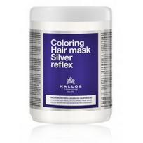 Kallos Silver Reflex spalvą sauganti kaukė šviesiems plaukams - 1000 ml.