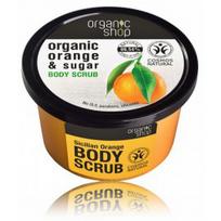Organic Shop Organic Orange & Sugar Body Scrub kūno šveitiklis - 250 ml.