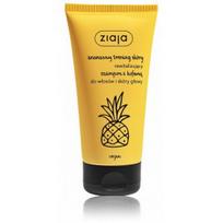 Ziaja Pineapple gaivinamasis plaukų šampūnas su kofeinu - 160 ml.
