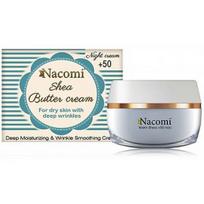 Nacomi Shea Butter 50+ naktinis veido kremas 50 ml.