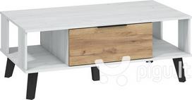 Staliukas Sven, 46x120x65 cm, baltas/rudas