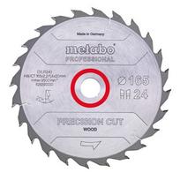 Metabo "precision cut wood - professional", 165x20 Z24 WZ 20° (628290000)