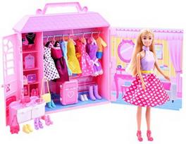 Lėlė Anlily Beautiful Dress Room