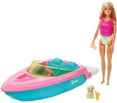Lėlė Mattel Doll And Boat GRG30