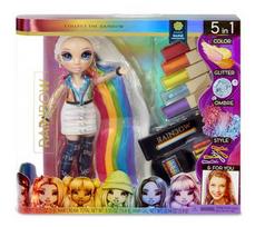 Žaislinė lėlė Rainbow hair, 569329